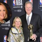 Janet Condra and Larry Bird