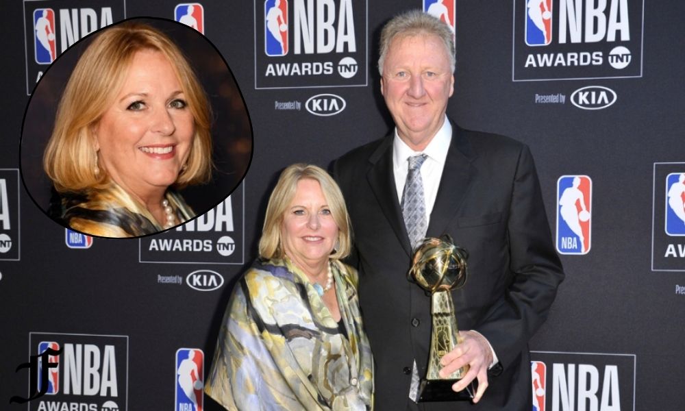 Janet Condra and Larry Bird