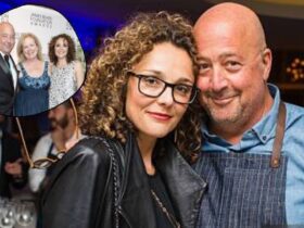 Rishia Haas and Andrew Zimmern