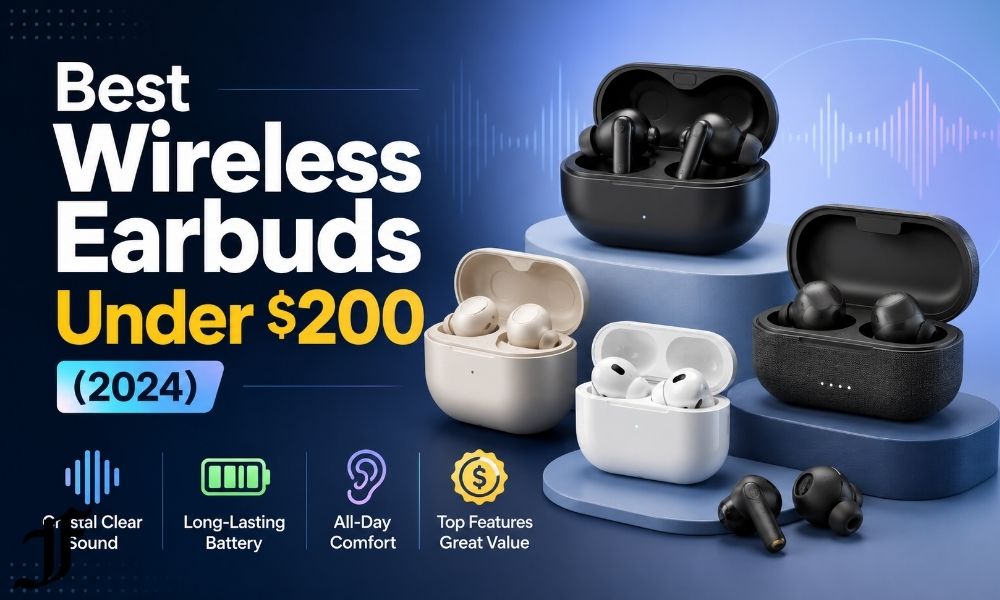 best wireless earbuds under 200 dollars 2024